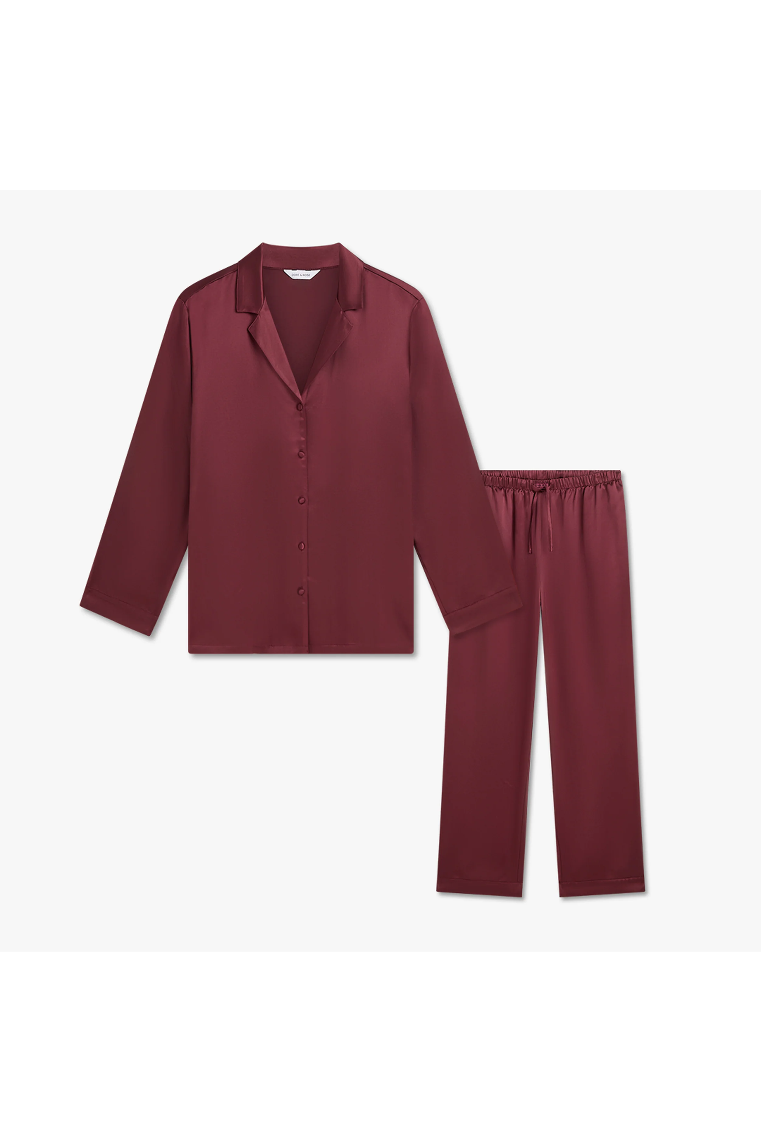 Long Premium Silk PJ Set - Image 5