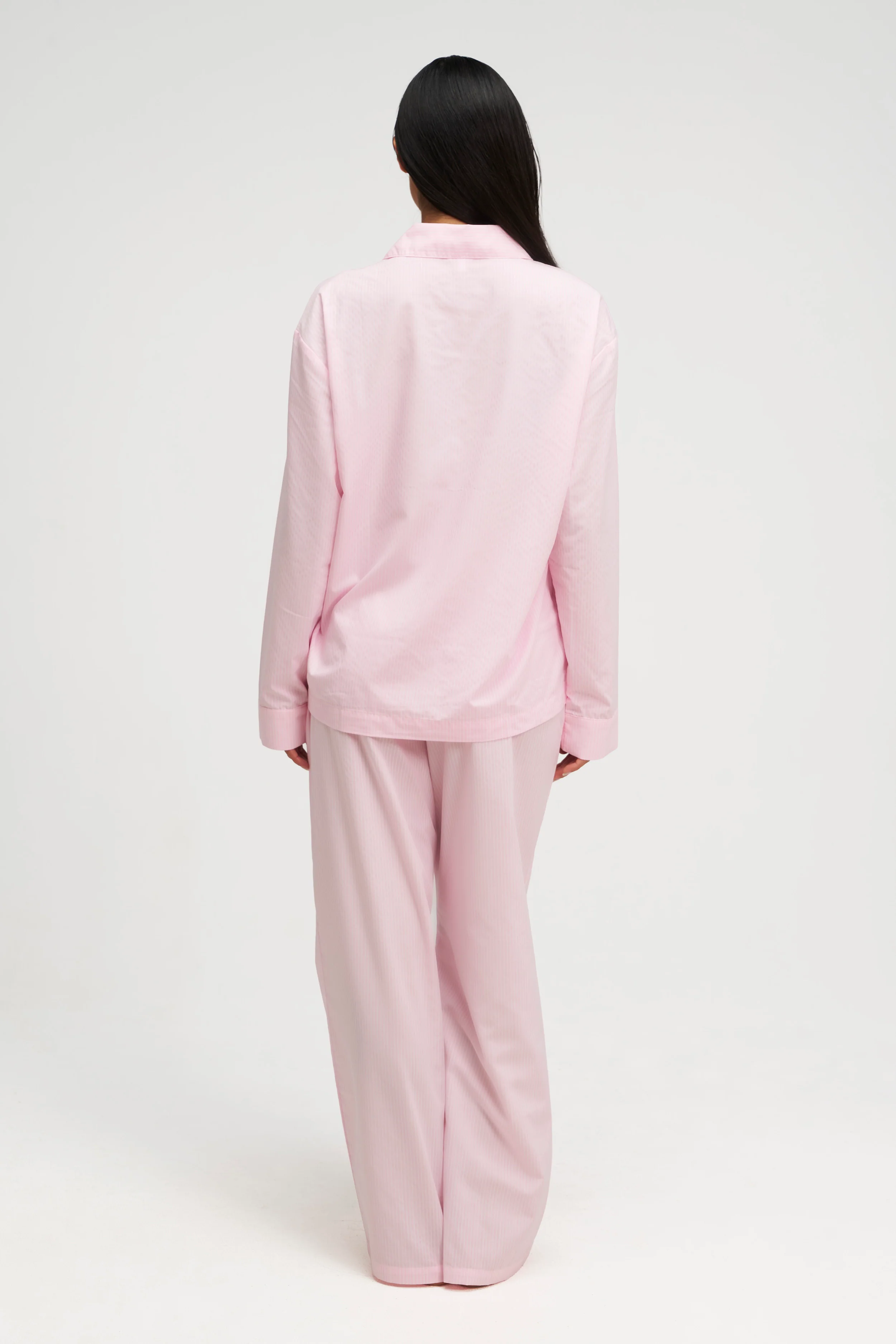 Long Premium Striped PJ Set - Image 4