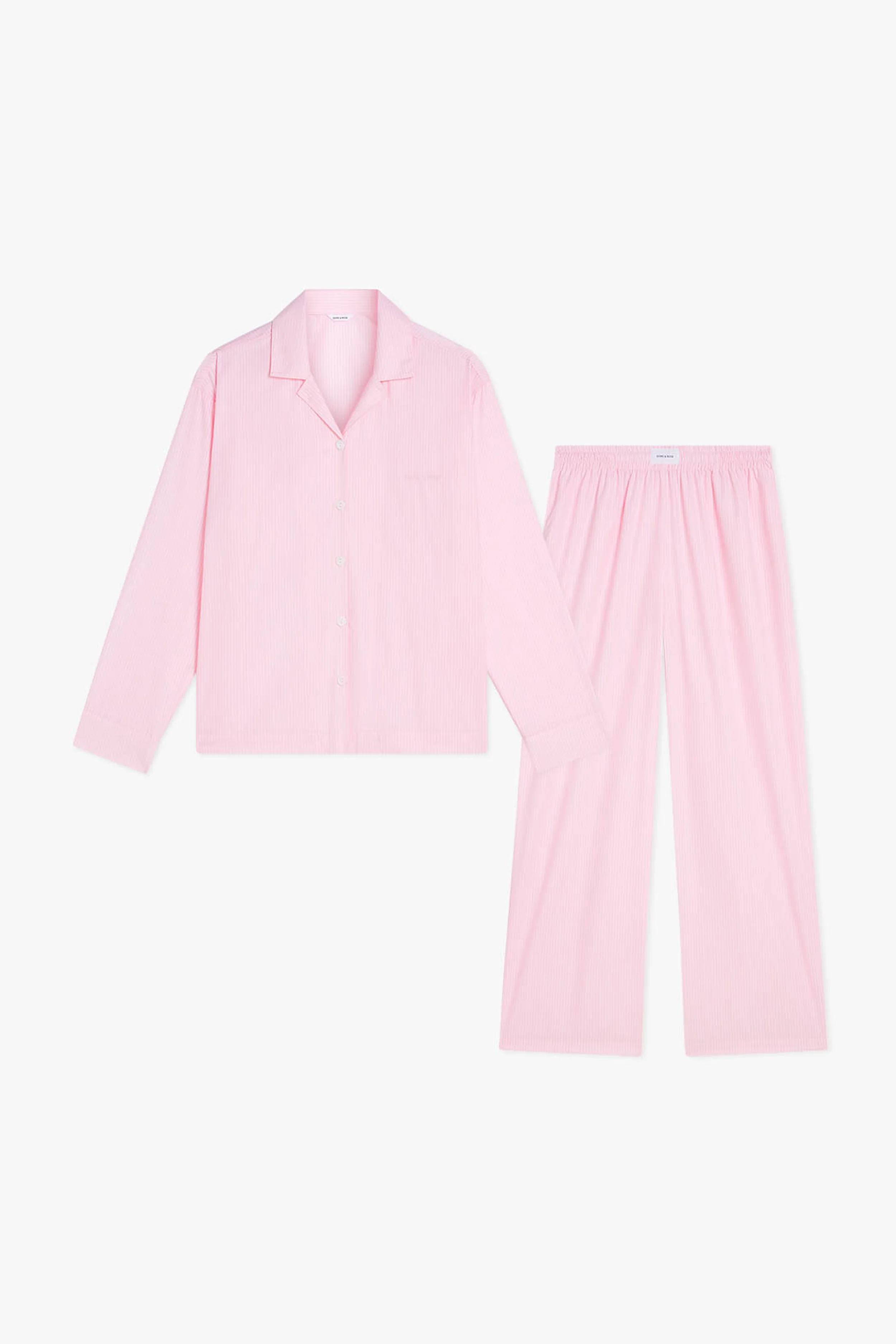 Long Premium Striped PJ Set - Image 6