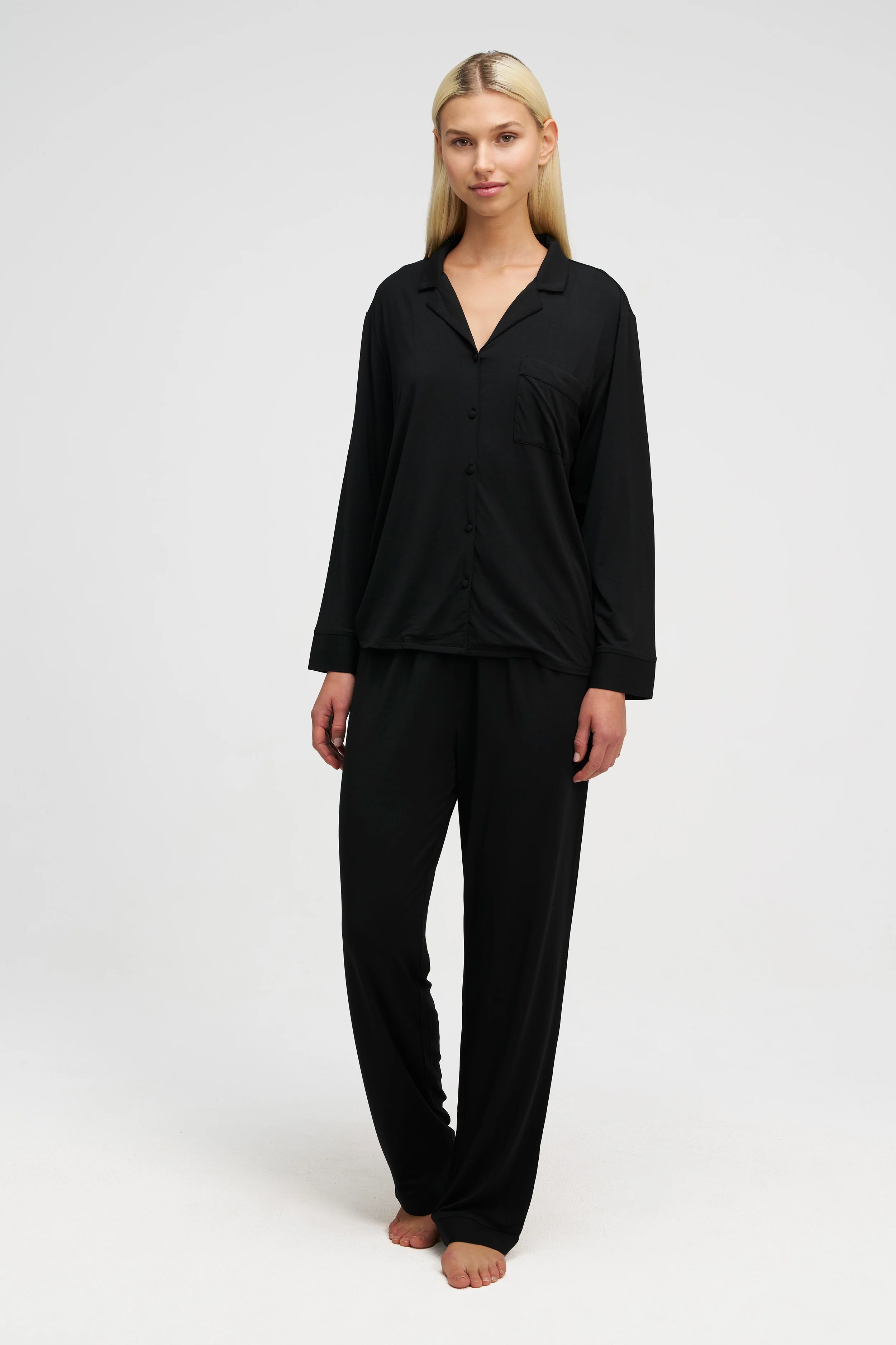 Long Tencel PJ Set
