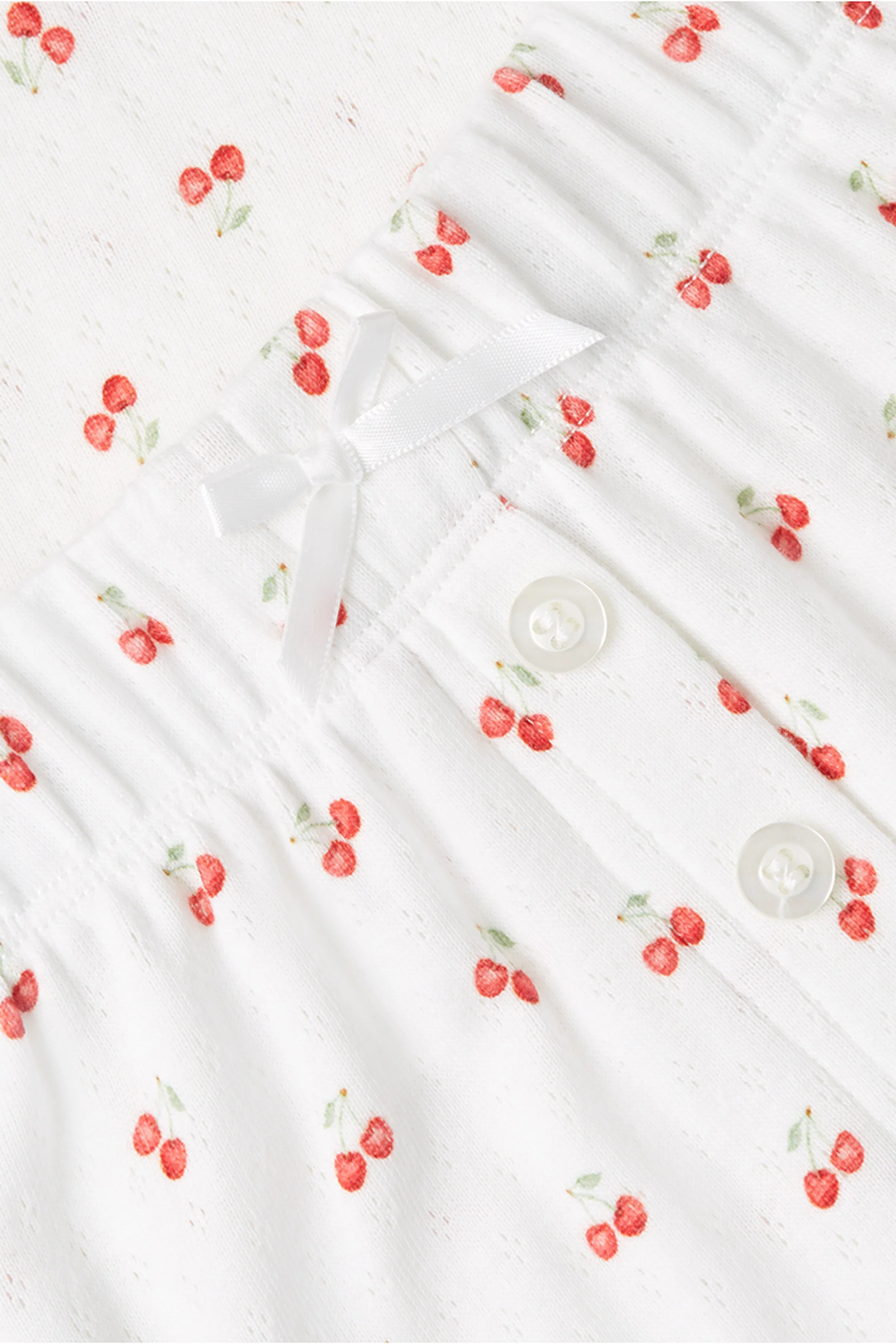 Pointelle Baby Tee and Pants Set - Image 8