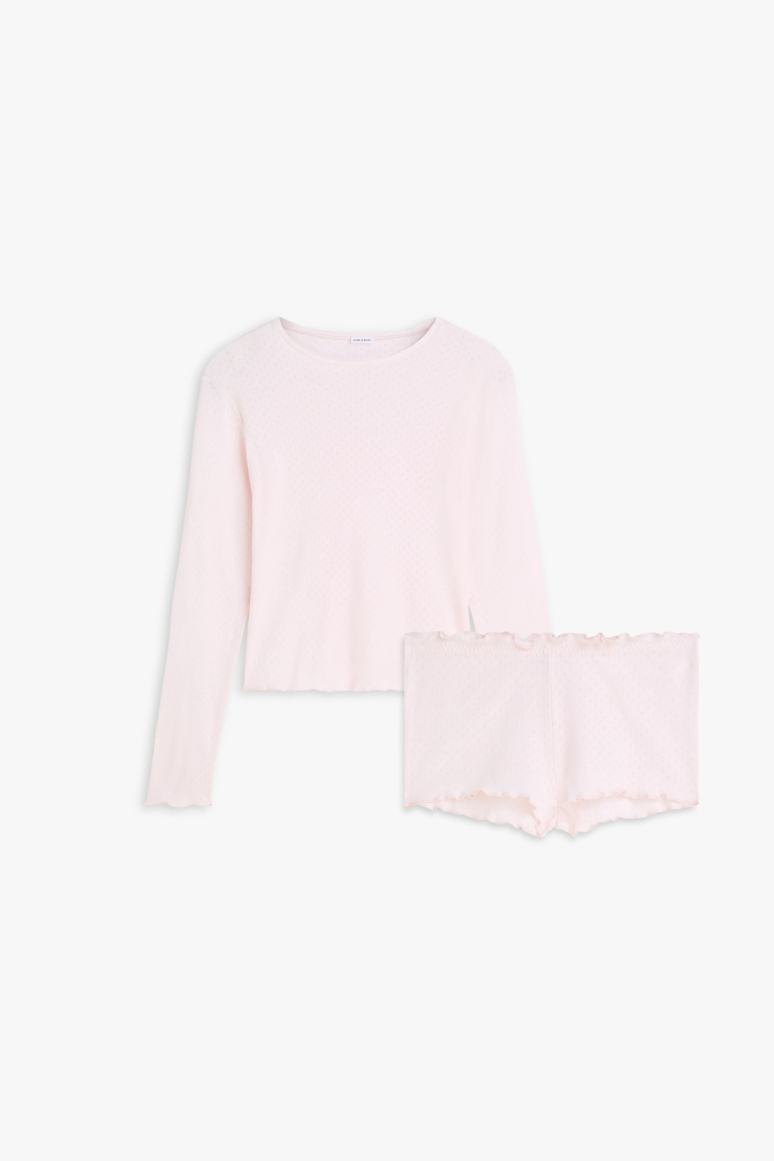 Pointelle Jersey Sleep Set - Image 5