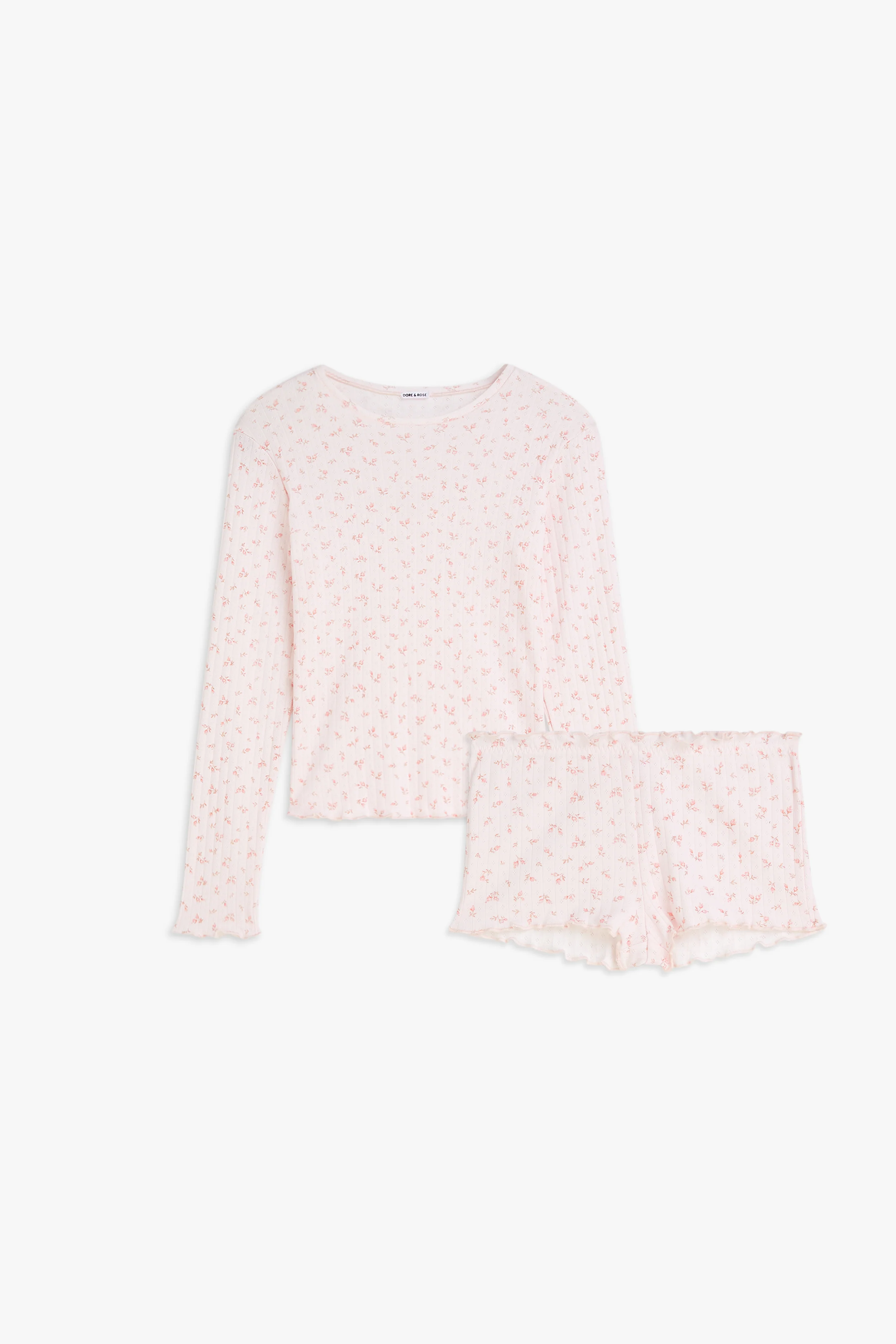 Pointelle Jersey Sleep Set - Image 6