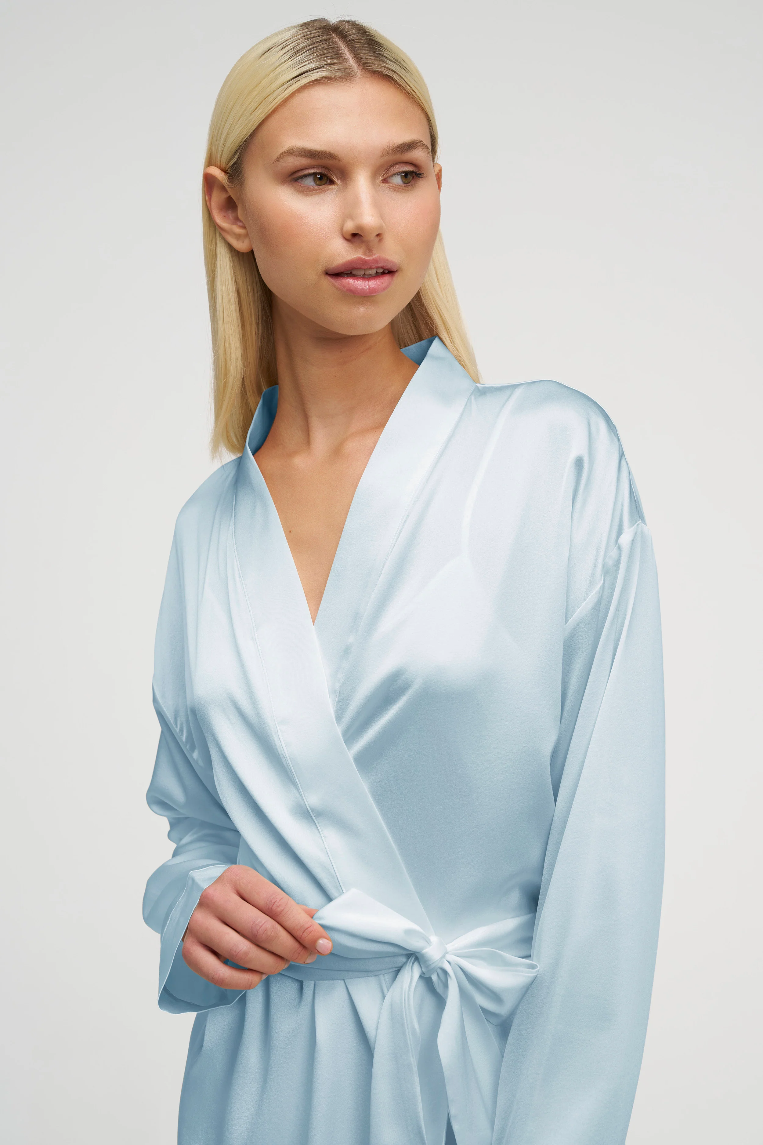 Short Silk Gown - Image 2