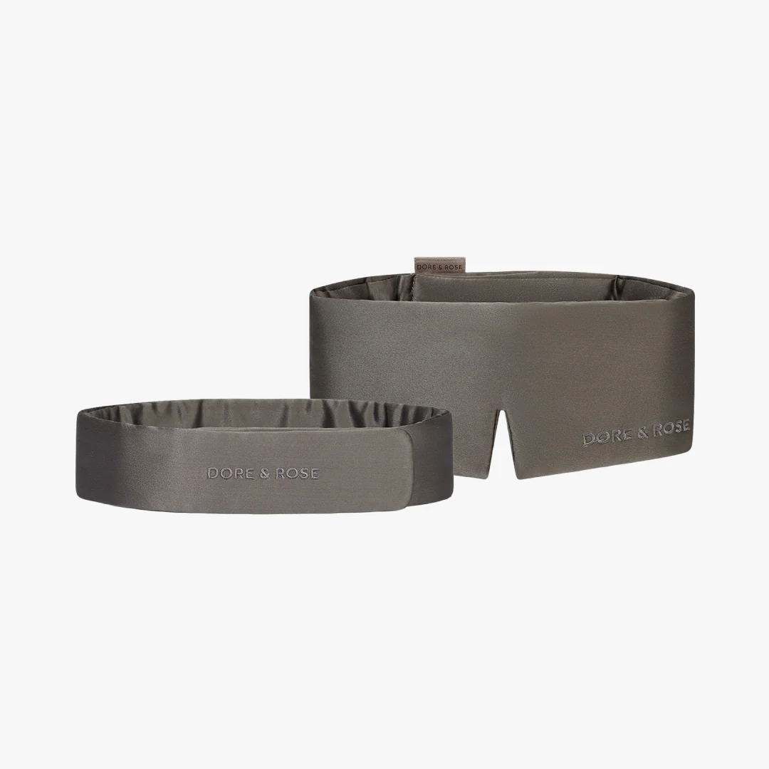 Silk Sleep Mask & Headband Duo