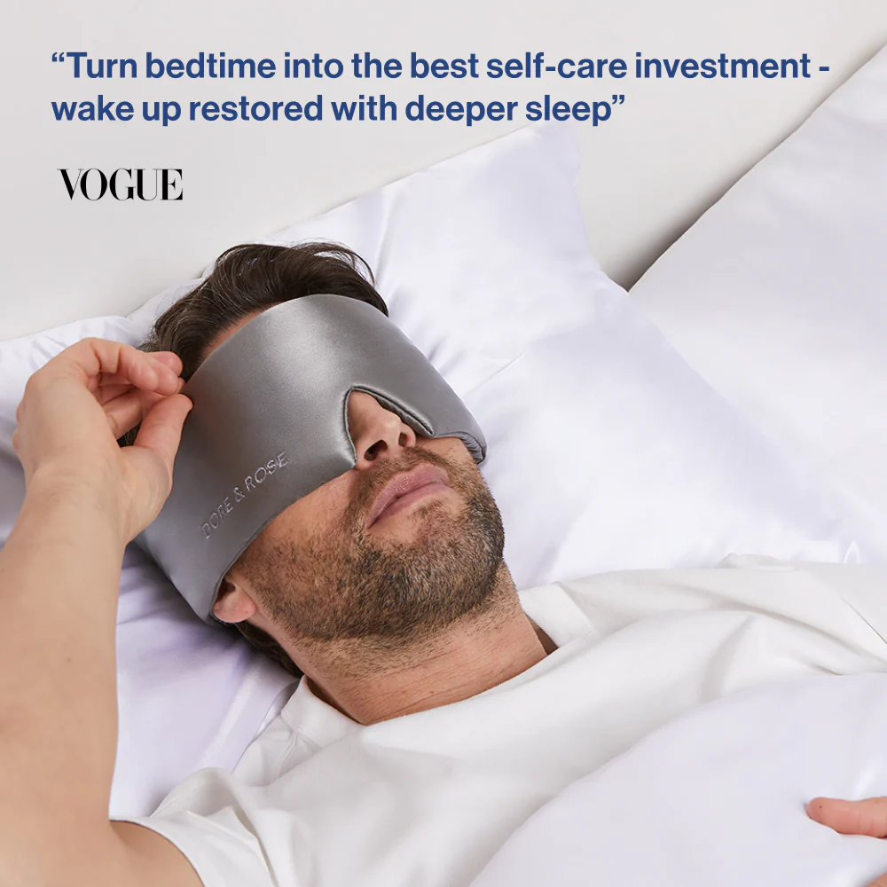 Silk Sleep Mask & Headband Duo - Image 2